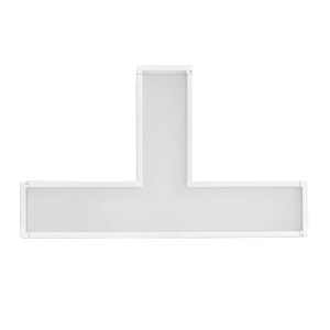 Phụ kiện thanh nối T thân màu trắng có đèn 12W ánh sáng trắng dùng cho Seri LNC mã LTW-12T MPE