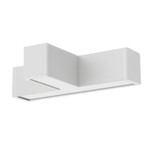 Phụ kiện thanh nối T thân màu trắng có đèn 12W ánh sáng trắng dùng cho Seri LNC mã LTW-12T MPE