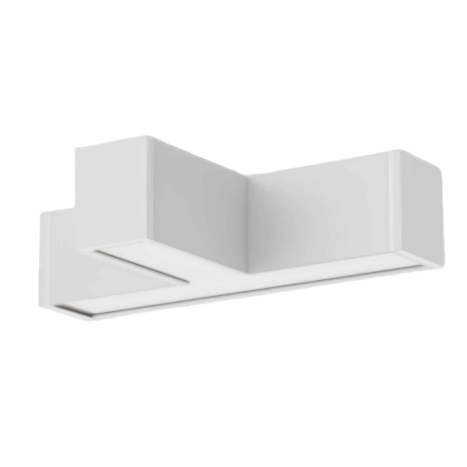 Phụ kiện thanh nối T thân màu trắng có đèn 12W ánh sáng trắng dùng cho Seri LNC mã LTW-12T MPE