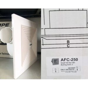 Quạt hút âm trần có mặt che bảo vệ AFC-250 MPE