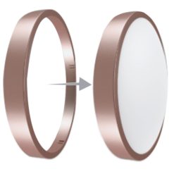 Viền đèn led ốp trần seri CL 16W màu đỏ BD30-R MPE