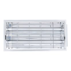 Bộ máng xương cá led tuýp thuỷ tinh 2 bóng 0.6m ánh sáng trắng MATL-210T MPE