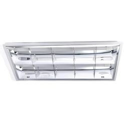 Bộ máng xương cá led tuýp thuỷ tinh 2 bóng 0.6m ánh sáng trắng MATL-210T MPE