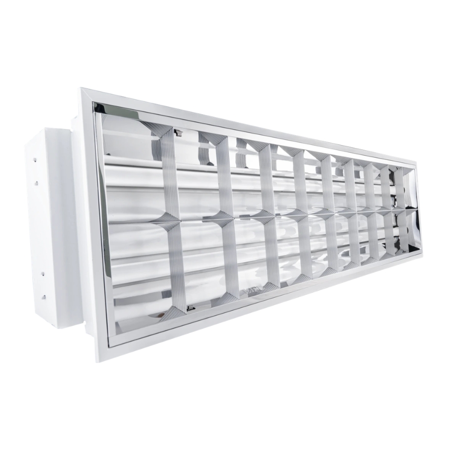 Bộ máng xương cá led tuýp thuỷ tinh 2 bóng 1m2 ánh sáng trắng MATL-220T MPE