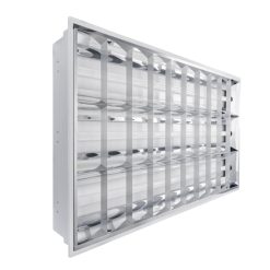 Bộ máng xương cá led tuýp thuỷ tinh 3 bóng 1m2 ánh sáng vàng MATL-320V MPE