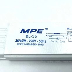 Chấn lưu 36W BL-36 MPE - Dùng cho bóng tuýp huỳnh quang
