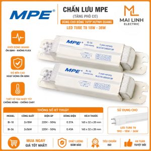 Chấn lưu 36W BL-36 MPE - Dùng cho bóng tuýp huỳnh quang