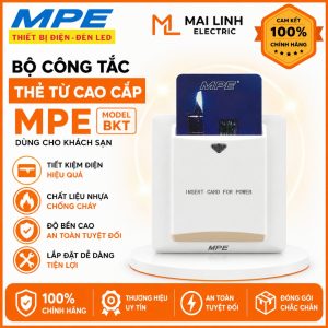Chìa khoá thẻ dùng cho BKT và A70KT mã KT MPE - Thiết bị điện Mai Linh Electric