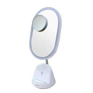 Đèn Gương Đa Năng 4.5W - 3 Chế Độ Màu - 3 Cấp Độ Sáng - Tích Hợp Sạc Không Dây 15W - mã TL12 MPE - Thiết bị điện Mai Linh Electric