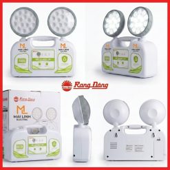 Đèn LED Khẩn cấp KC06 10W trắng Rạng Đông - Mai Linh Electric