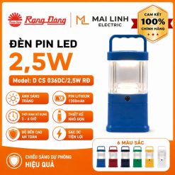 Đèn Pin led treo 036DC/2.5W 3D 6500K Rạng Đông