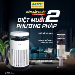 Đèn bắt muỗi thông minh sử dụng 2 phương pháp để bắt muỗi DBM-02 MPE - Thiết bị điện Mai Linh Electric