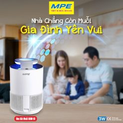 Đèn bắt muỗi thông minh sử dụng đèn LED UV có 2 bước sóng để thu hút muỗi DBM-01 MPE - Thiết bị điện Mai Linh Electric