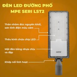 Đèn đường led 150W ánh sáng trung tính LST2-150N MPE - Thiết bị điện Mai Linh Electric