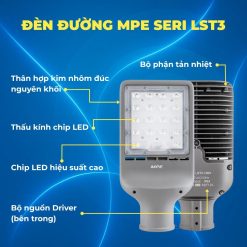 Đèn đường led 30W ánh sáng trắng LST3-30T MPE - Thiết bị điện Mai Linh Electric