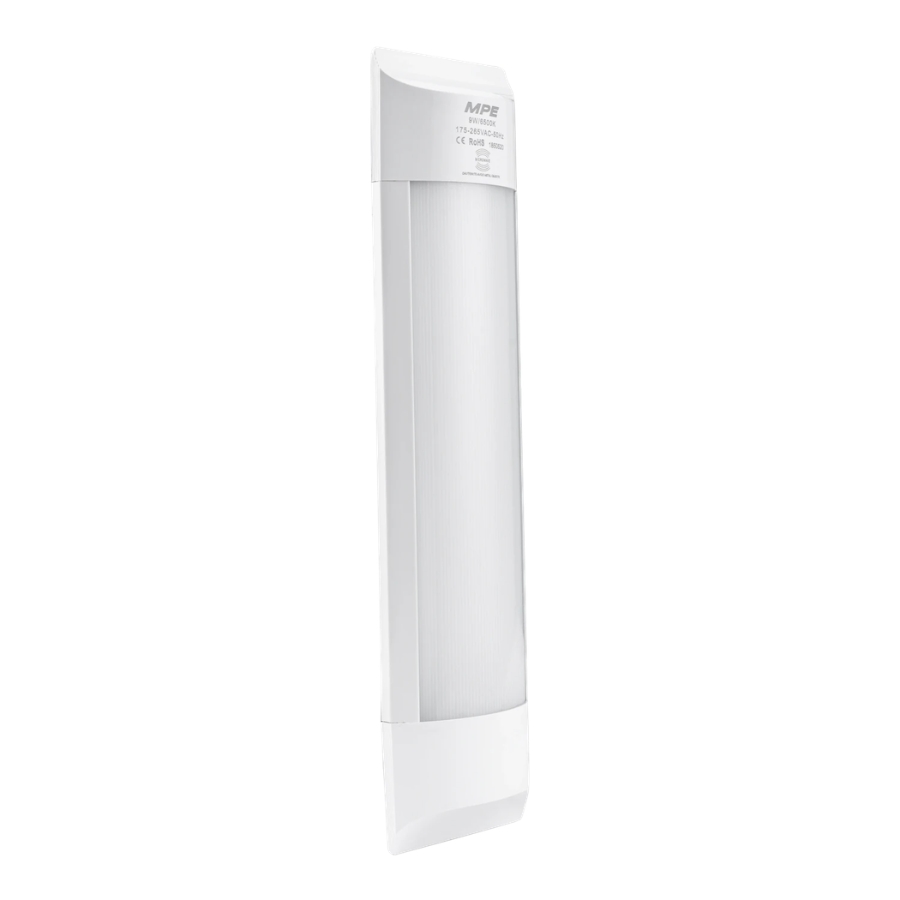 Đèn led bán nguyệt thân nhôm nhựa 9W cảm biến chuyển động BN-9T/MS