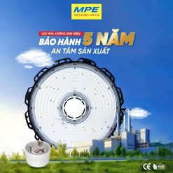 Đèn led highbay nhà xưởng 200W ánh sáng trắng HBE2-200T MPE - Thiết bị điện Mai Linh Electric