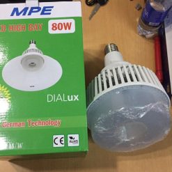 Đèn led highbay nhà xưởng 80W đui E40 ánh sáng trắng HBV-80T MPE - không bao gồm choá - Thiết bị điện Mai Linh Electric