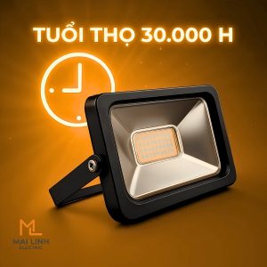 Đèn led pha 100W ánh sáng trắng FLD-100T MPE