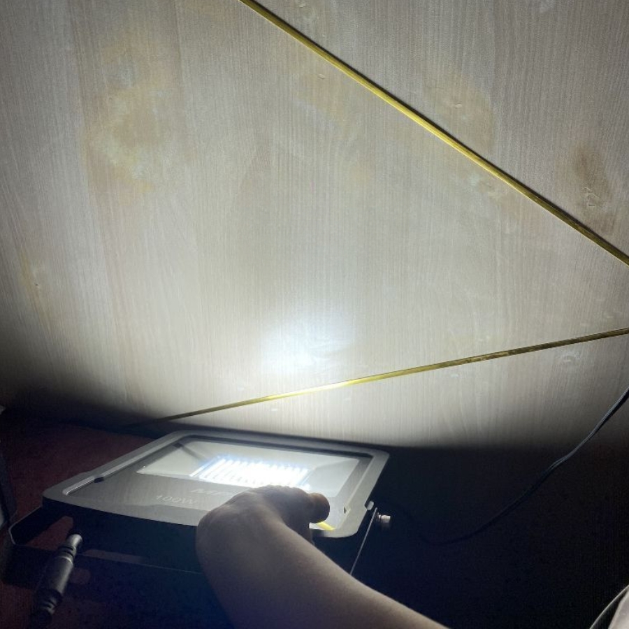 Đèn led pha 100W ánh sáng trắng FLD5-100T MPE - Thiết bị điện Mai Linh Electric