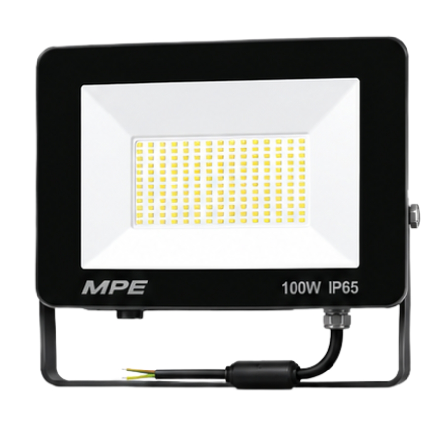 Đèn led pha 100W ánh sáng vàng FLD3-100V MPE - Thiết Bị Điện Mai Linh Electric
