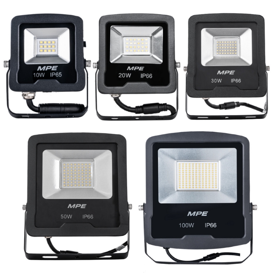 Đèn led pha 100W ánh sáng vàng FLD5-100V MPE - Thiết bị điện Mai Linh Electric