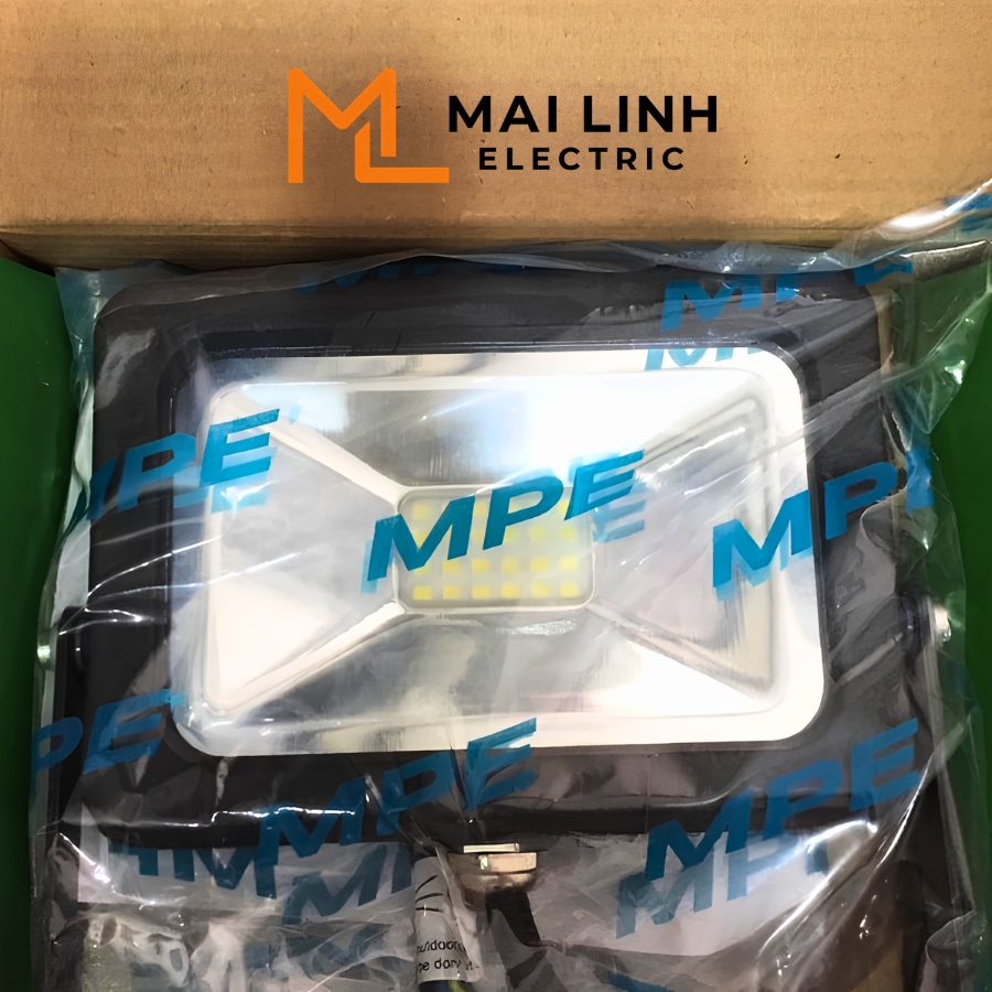 Đèn led pha 10W ánh sáng trắng FLD-10T MPE - Mai Linh Electric