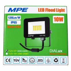 Đèn led pha 10W ánh sáng trắng FLD3-10T MPE