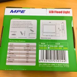 Đèn led pha 20W ánh sáng trắng FLD2-20T MPE - Mai Linh Electric