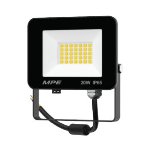 Đèn led pha 20W ánh sáng vàng FLD3-20V MPE - thiết bị điện Mai Linh Electric