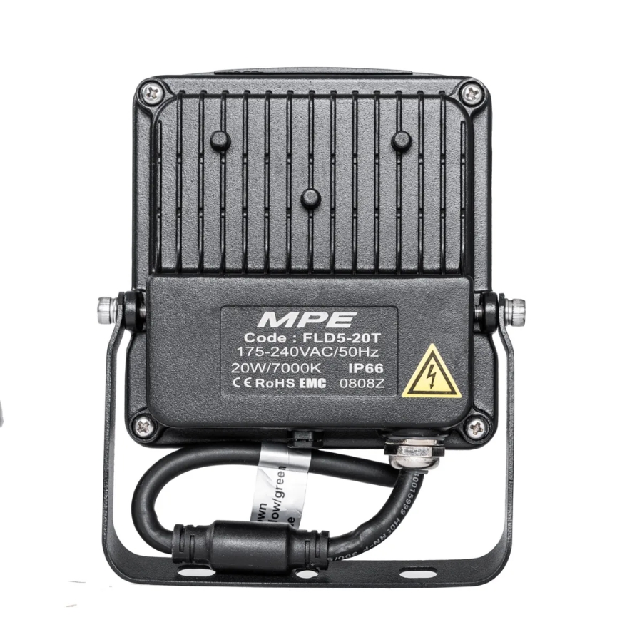Đèn led pha 20W ánh sáng vàng FLD5-20V MPE