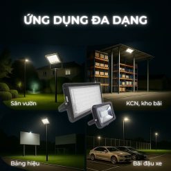 Đèn led pha 50W ánh sáng vàng FLD-50V MPE