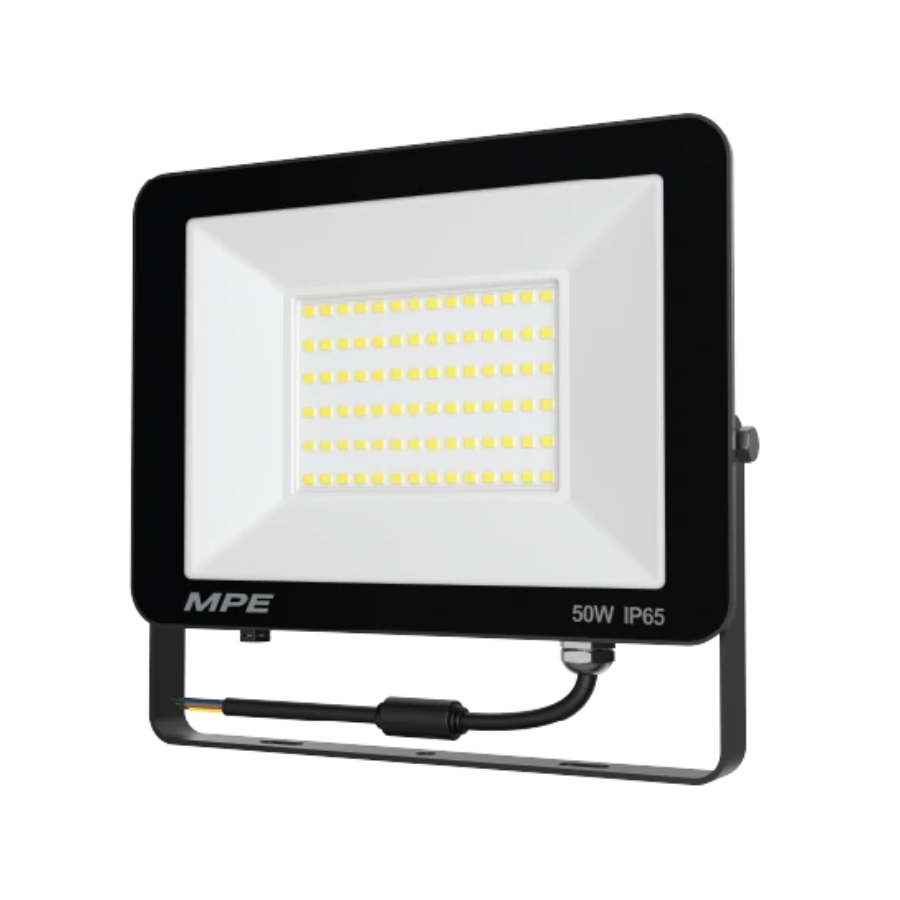 Đèn led pha 50W ánh sáng vàng FLD3-50V MPE - Thiết bị điện Mai Linh Electric