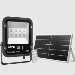 Đèn led pha năng lượng mặt trời 100W ánh sáng trắng SFLD2-100T MPE - Thiết bị điện Mai Linh Electric