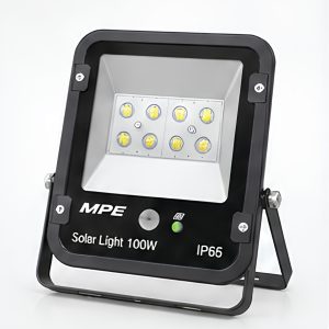 Đèn led pha năng lượng mặt trời 100W ánh sáng trắng SFLD2-100T MPE - Thiết bị điện Mai Linh Electric