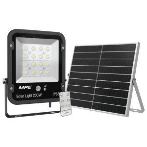 Đèn led pha năng lượng mặt trời 200W ánh sáng trắng SFLD2-200T MPE - Thiết bị điện Mai Linh Electric