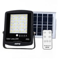 Đèn led pha năng lượng mặt trời 20W ánh sáng trắng SFLD-20T MPE - Thiết bị điện Mai Linh Electric