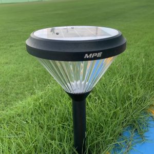 Đèn led sân vườn năng lượng mặt trời cắm đất cao 70cm 2W ánh sáng vàng SLL-70V MPE - Thiết bị điện Mai Linh Electric