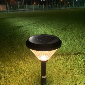 Đèn led sân vườn năng lượng mặt trời cắm đất cao 70cm 2W ánh sáng vàng SLL-70V MPE - Thiết bị điện Mai Linh Electric