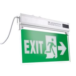 Đèn led thoát hiểm 1 mặt chỉ hướng phải 3W EX-P MPE - Thiết bị điện Mai Linh Electric
