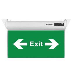 Đèn led thoát hiểm 2 mặt chỉ 2 hướng trái - phải 3W EX-P MPE - Thiết bị điện Mai Linh Electric