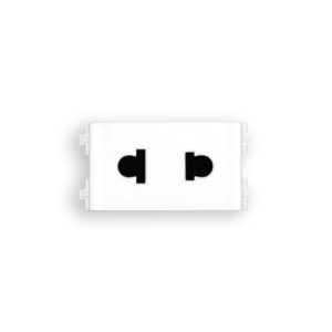 Hạt ổ cắm 2 chấu mã A7US MPE - Thiết bị điện Mai Linh Electric