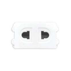 Hạt ổ cắm 2 chấu vặn vít mã A6USV MPE - Thiết bị điện Mai Linh Electric