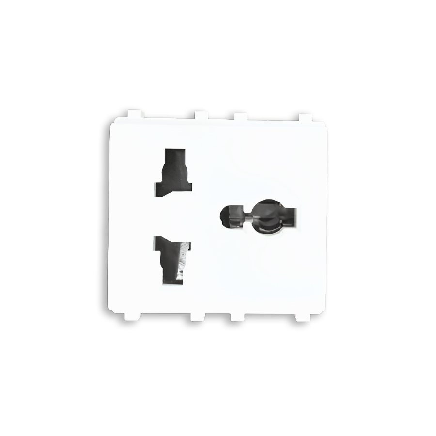 Hạt ổ cắm đa năng 2 Module mã A7UESM MPE - Ảnh 3