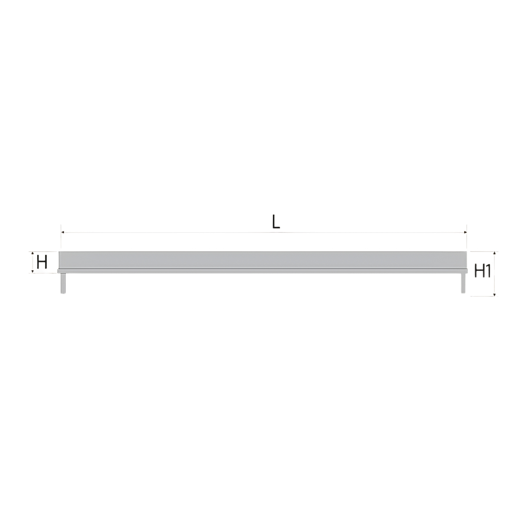Máng đèn 2 bóng 1m2 (tăng phô + chuột) MBT 236 MPE - Mai Linh Electric