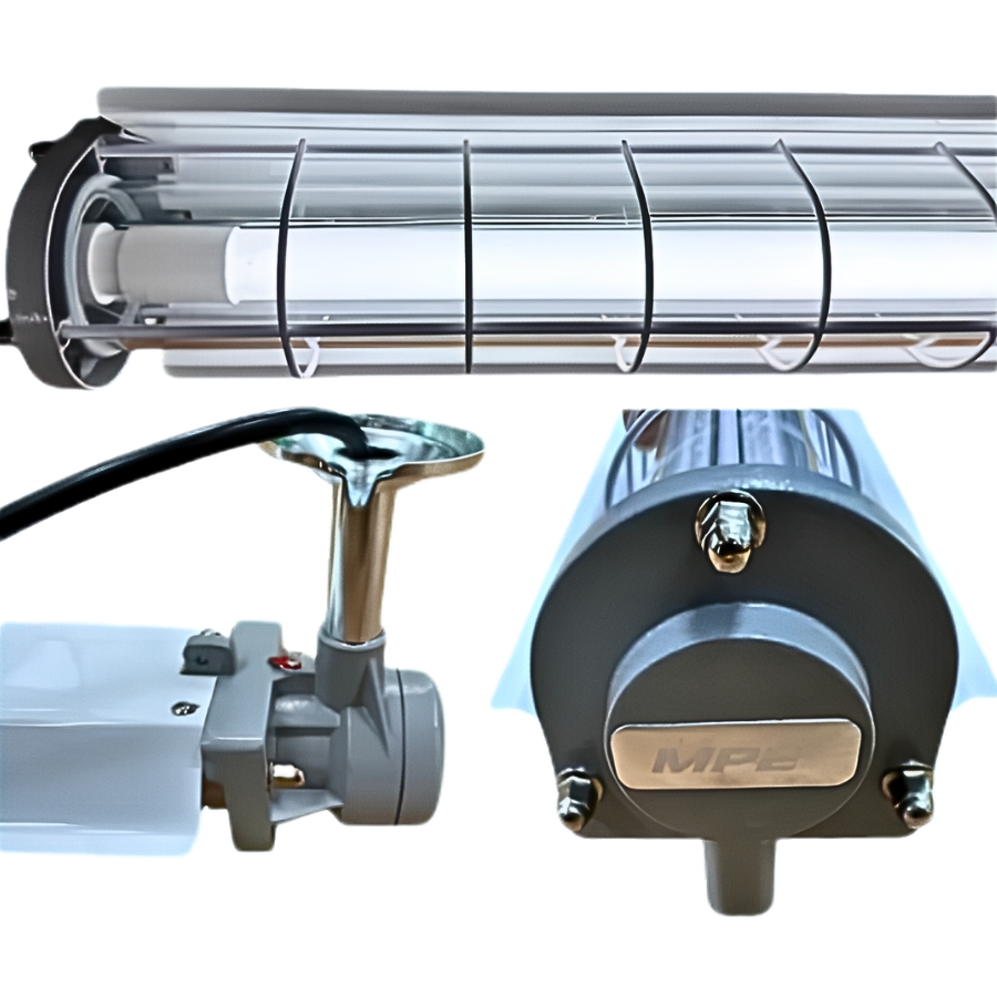 Máng đèn MPE Led chống nổ đơn 1m2 LE2-120 MPE - Mai Linh Electric