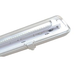 Máng đèn chống thấm đơn 0.6m MWP 118 MPE (không bao gồm bóng)