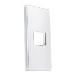 Mặt dùng cho 1 thiết bị viền bạc mã A601S MPE - Thiết bị điện Mai Linh Electric