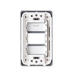 Mặt dùng cho 1 thiết bị viền bạc mã A601S MPE - Thiết bị điện Mai Linh Electric