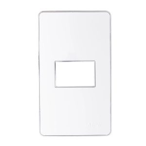Mặt dùng cho 1 thiết bị viền bạc mã A601S MPE - Thiết bị điện Mai Linh Electric